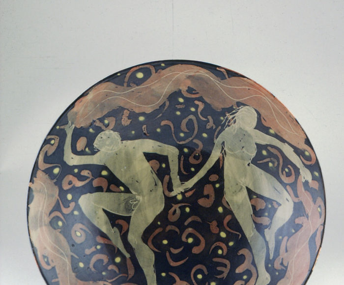 Shallow bowl 32x8cm Dancers 1986